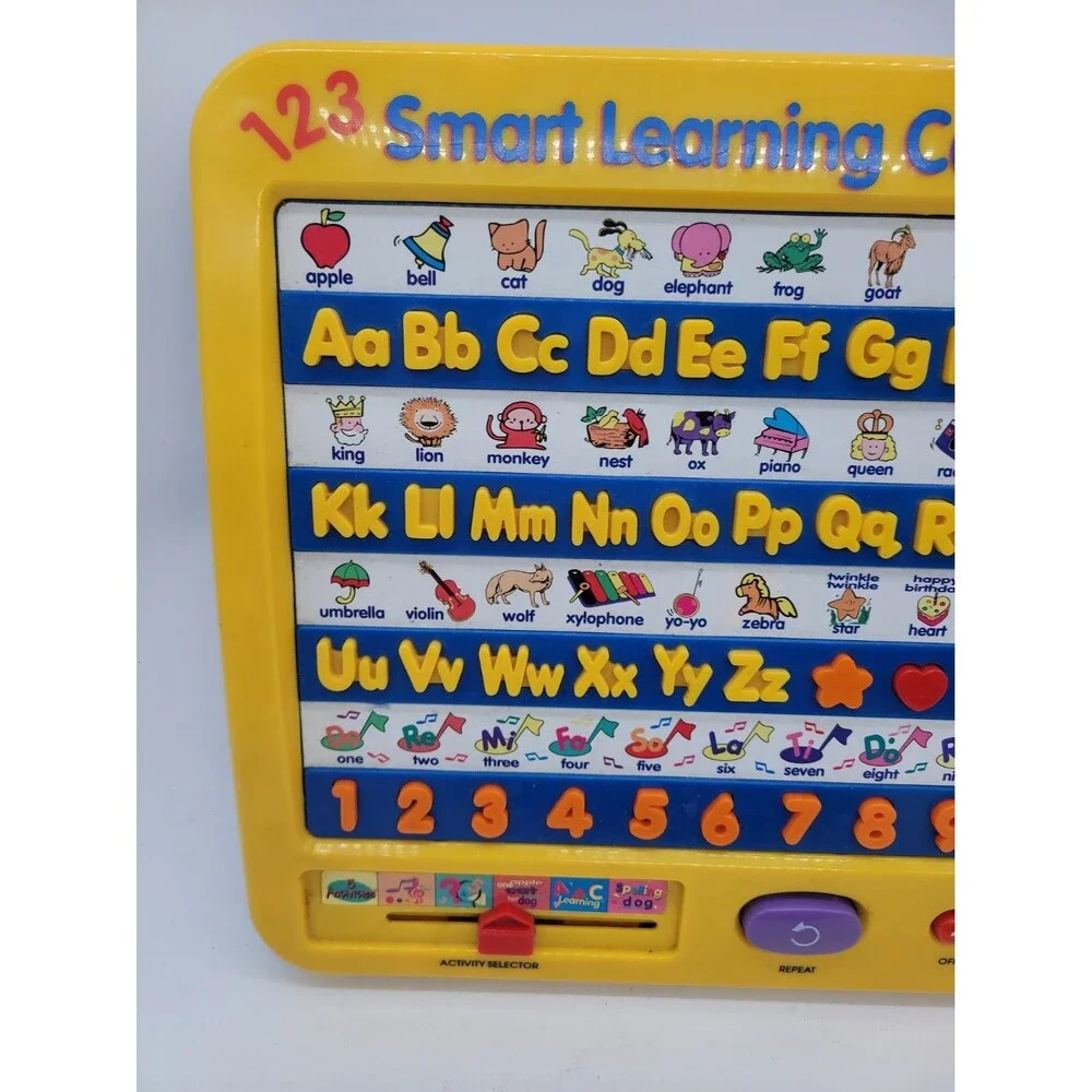 Vintage ABC Smart Learning Board Electronic Educational Toy - Tested Works
